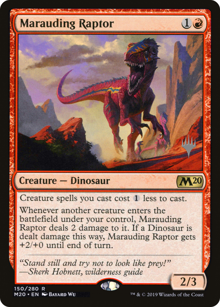 Image of Marauding Raptor (PPM20-150) - Core Set 2020 Promos