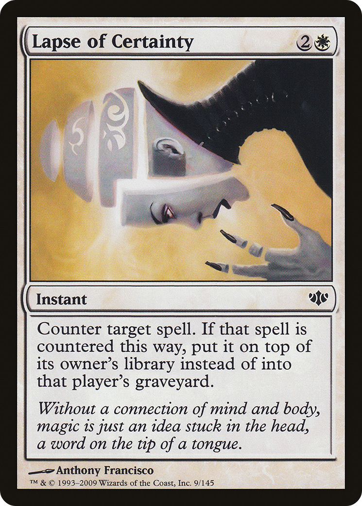 Image of Lapse of Certainty (CON-009) - Conflux