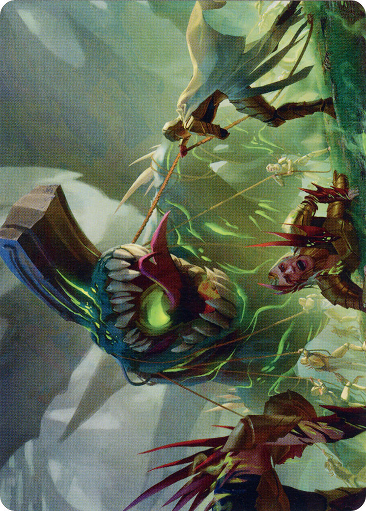 Image of Noxious Assault // Noxious Assault (AONE-041) - Phyrexia: All Will Be One Art Series (Borderless) Foil