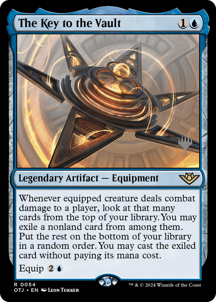 Image of The Key to the Vault (PPOTJ-054) - Outlaws of Thunder Junction Promos