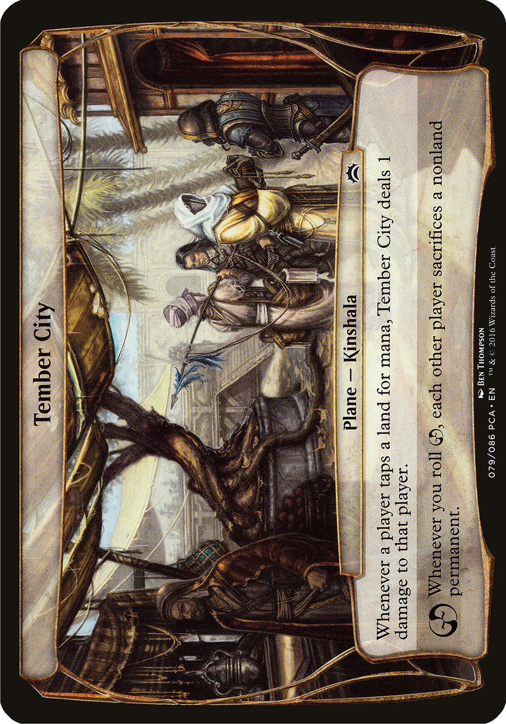 Image of Tember City (Planechase Anthology) (OVER-) - Planechase Anthology Planes