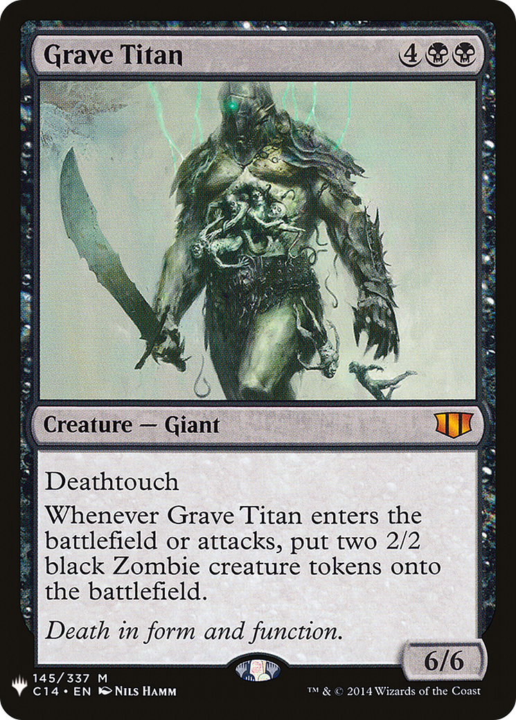 Image of Grave Titan (LIST-C14-145) - The List