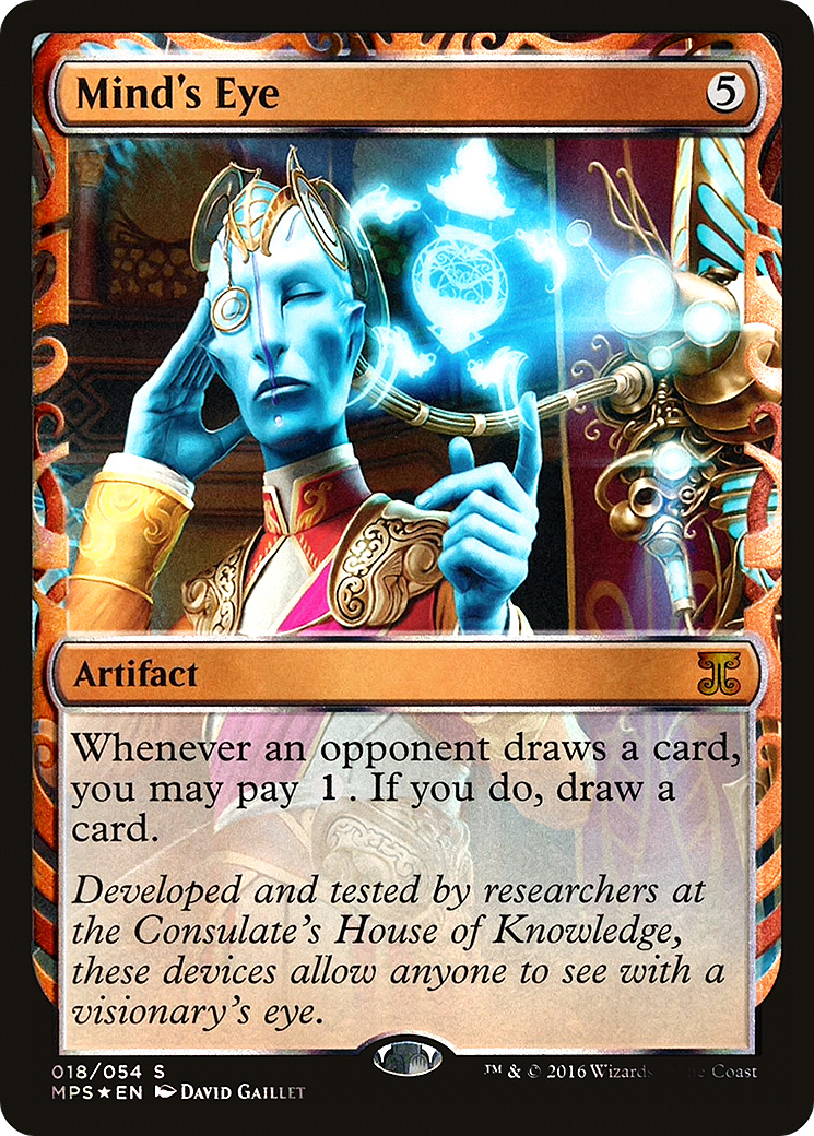 Image of Mind's Eye (MPS-018) - Kaladesh Inventions Foil