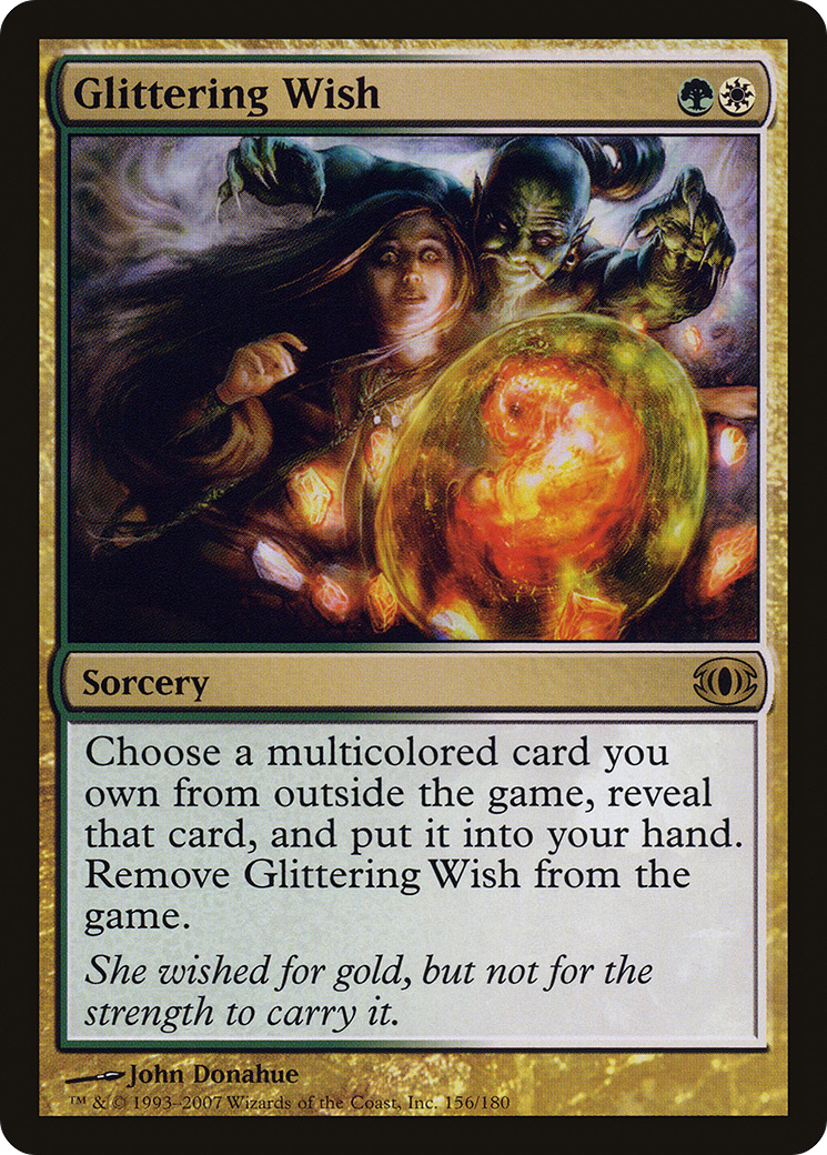 Image of Glittering Wish (FUT-156) - Future Sight Foil