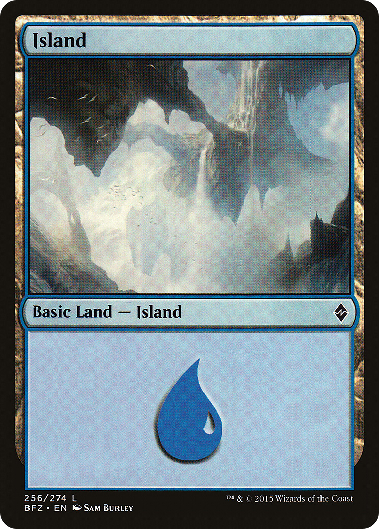 Image of Island (256) (BFZ-256) - Battle for Zendikar