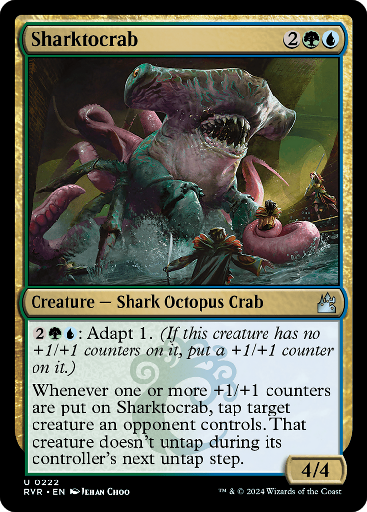 Image of Sharktocrab (RVR-222) - Ravnica Remastered Foil