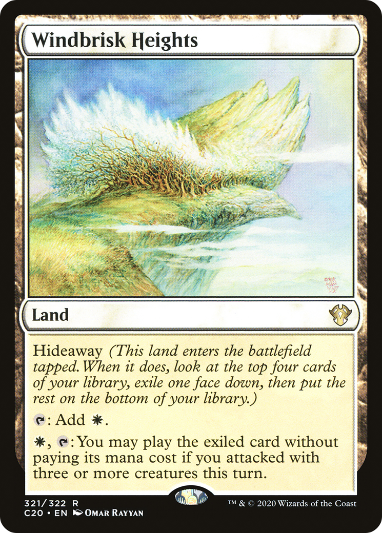 Image of Windbrisk Heights (C20-321) - Commander 2020