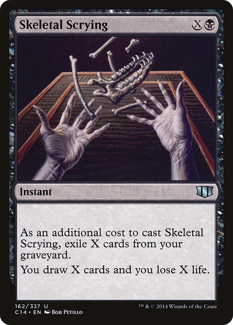 Image of Skeletal Scrying (C14-162) - Commander 2014