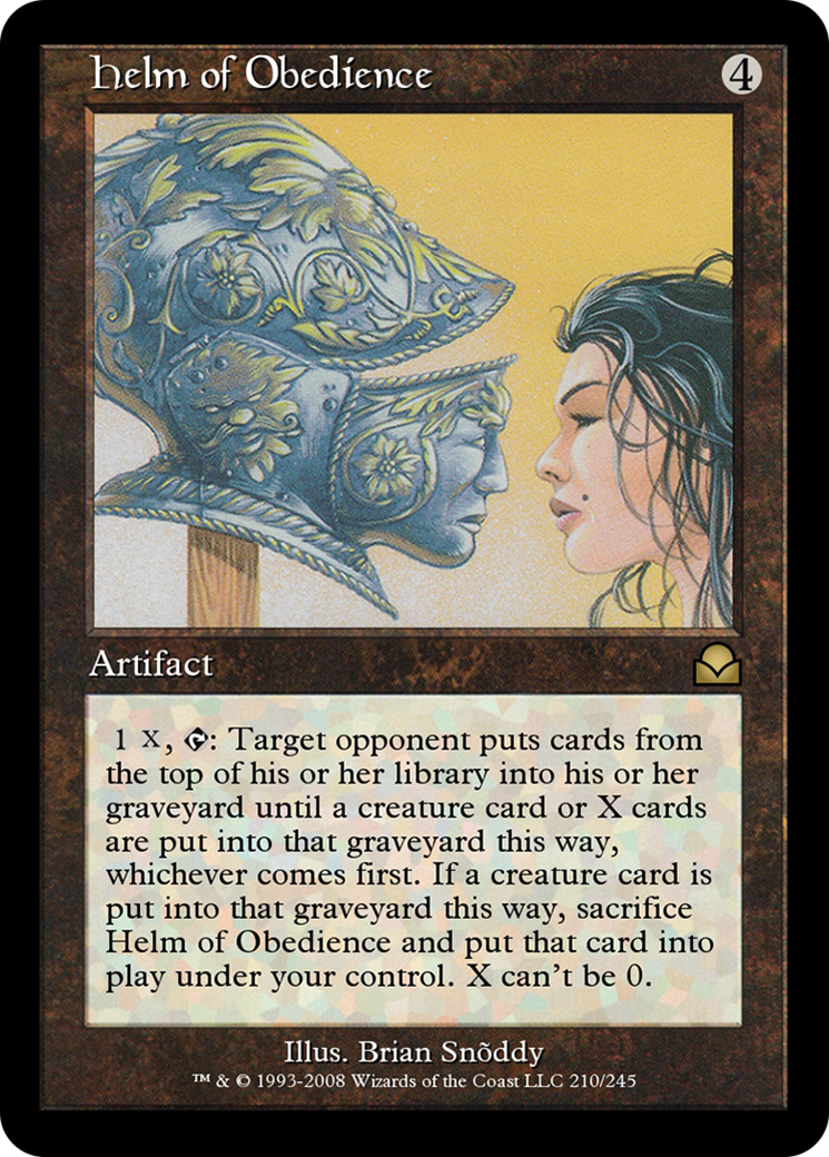 Image of Helm of Obedience (ME2-210) - Masters Edition II Foil
