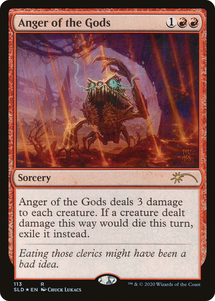 Image of Anger of the Gods (SLD-113) - Secret Lair Drop Foil
