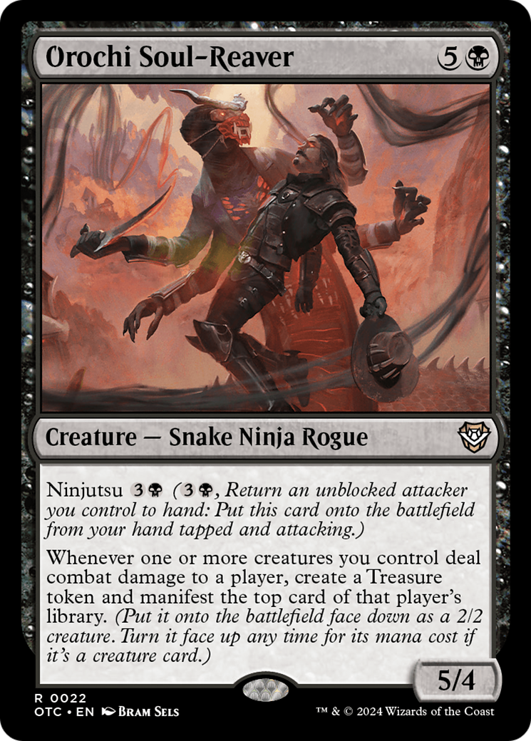 Image of Orochi Soul-Reaver (OTC-022) - Outlaws of Thunder Junction Commander