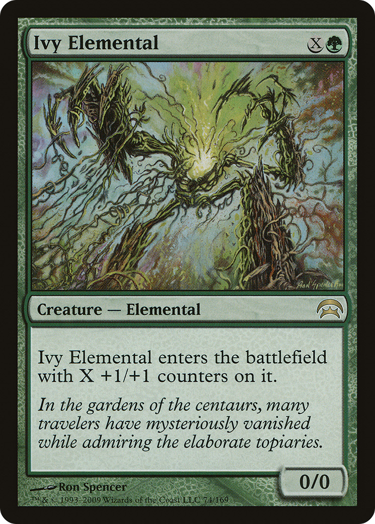 Image of Ivy Elemental (HOP-074) - Planechase