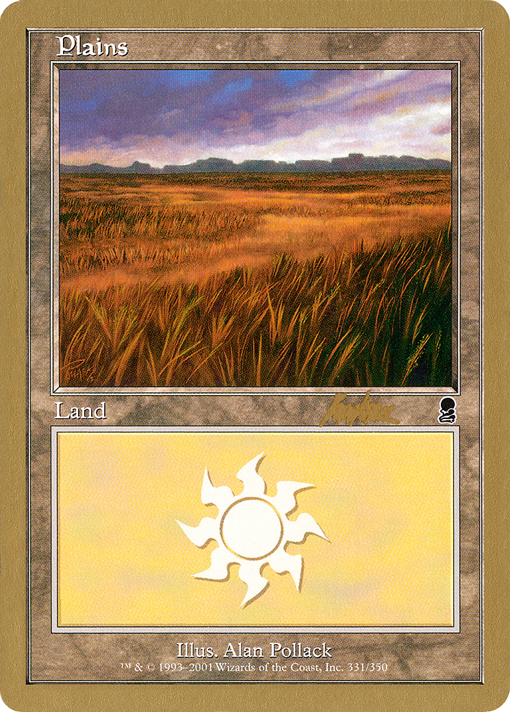 Image of Plains (331) - 2002 Brian Kibler (ODY) (WCD-) - World Championship Decks 2002