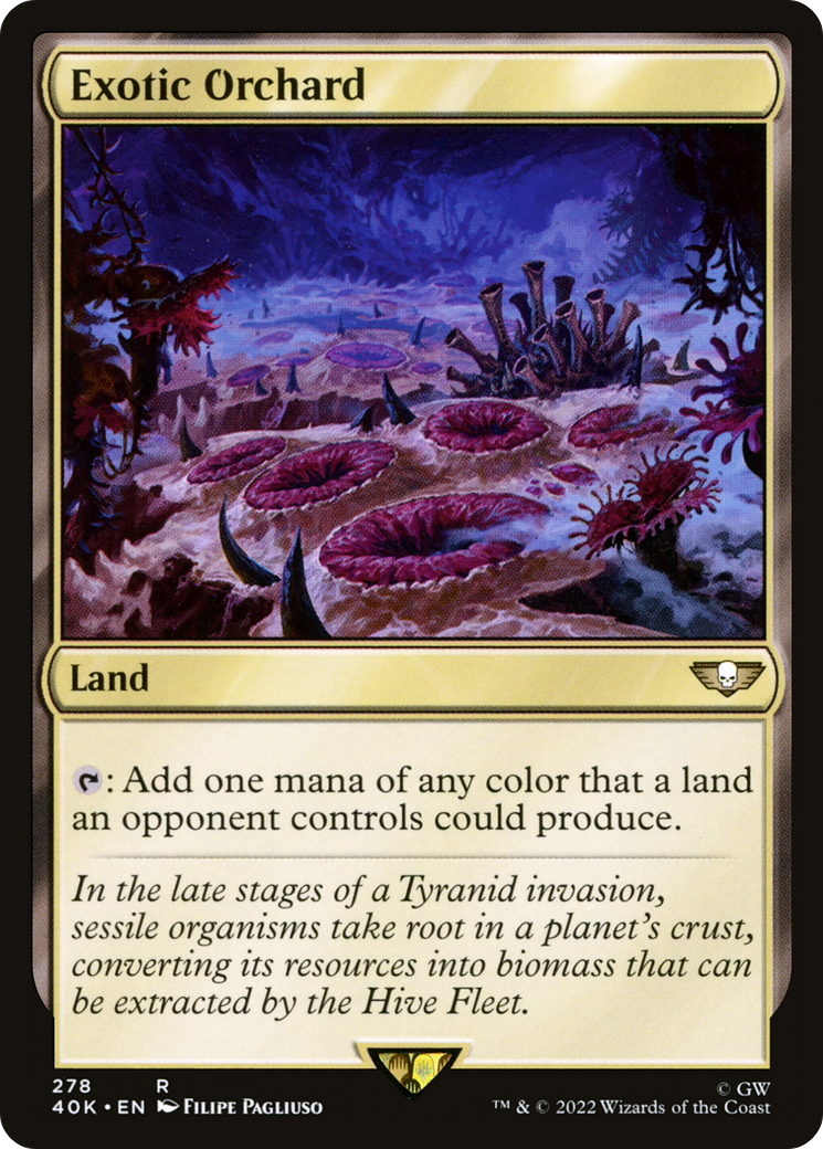 Image of Exotic Orchard (40K-278) - Warhammer 40,000 Commander