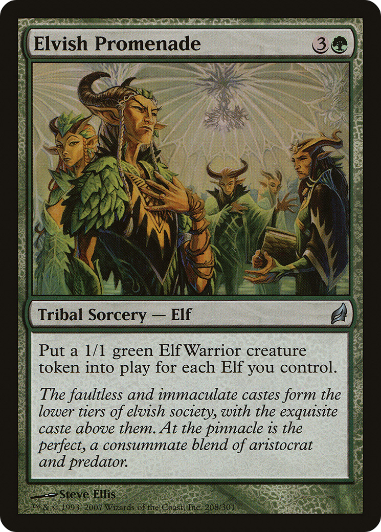 Image of Elvish Promenade (LRW-208) - Lorwyn