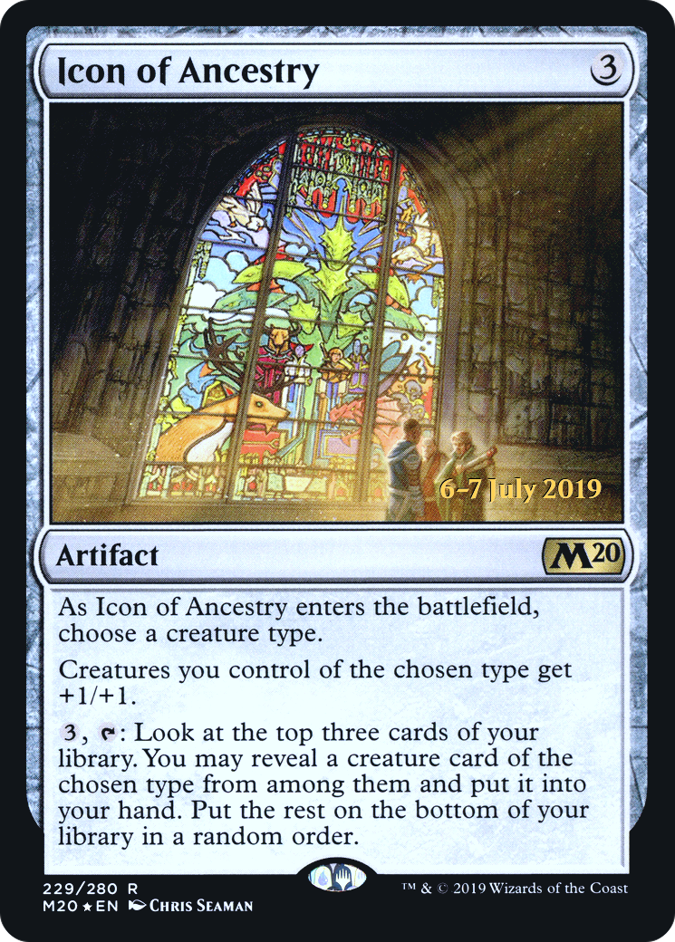 Image of Icon of Ancestry (PRE-229) - Core Set 2020 Promos Foil