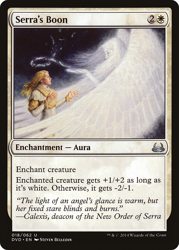 Image of Serra's Boon (DD3-018) - Duel Decks Anthology: Divine vs. Demonic