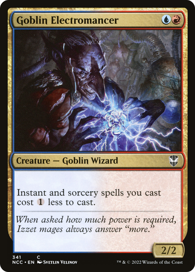 Image of Goblin Electromancer (NCC-341) - New Capenna Commander