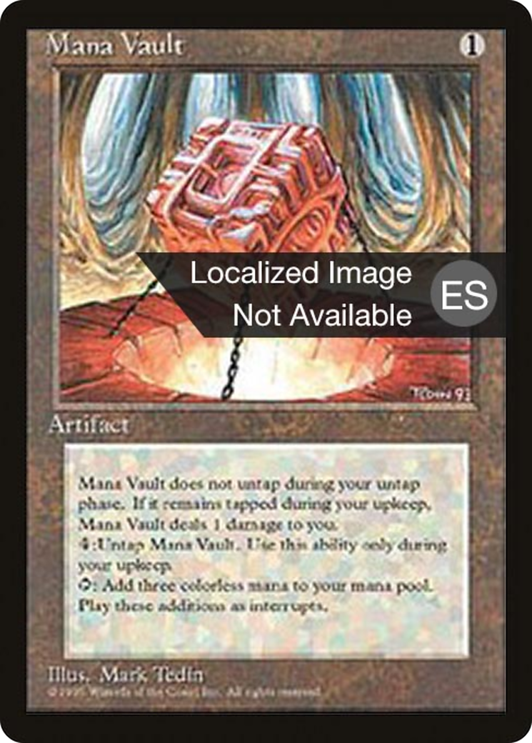 Image of Mana Vault (4BB-352) - Fourth Edition Foreign Black Border