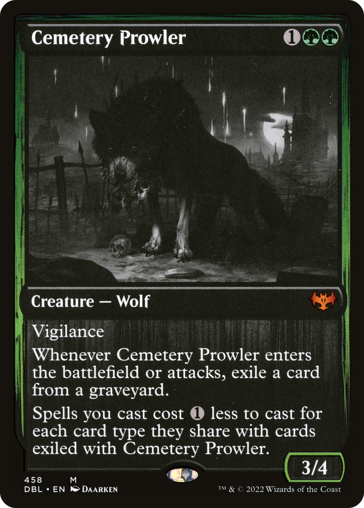 Image of Cemetery Prowler (DBL-458) - Innistrad: Double Feature
