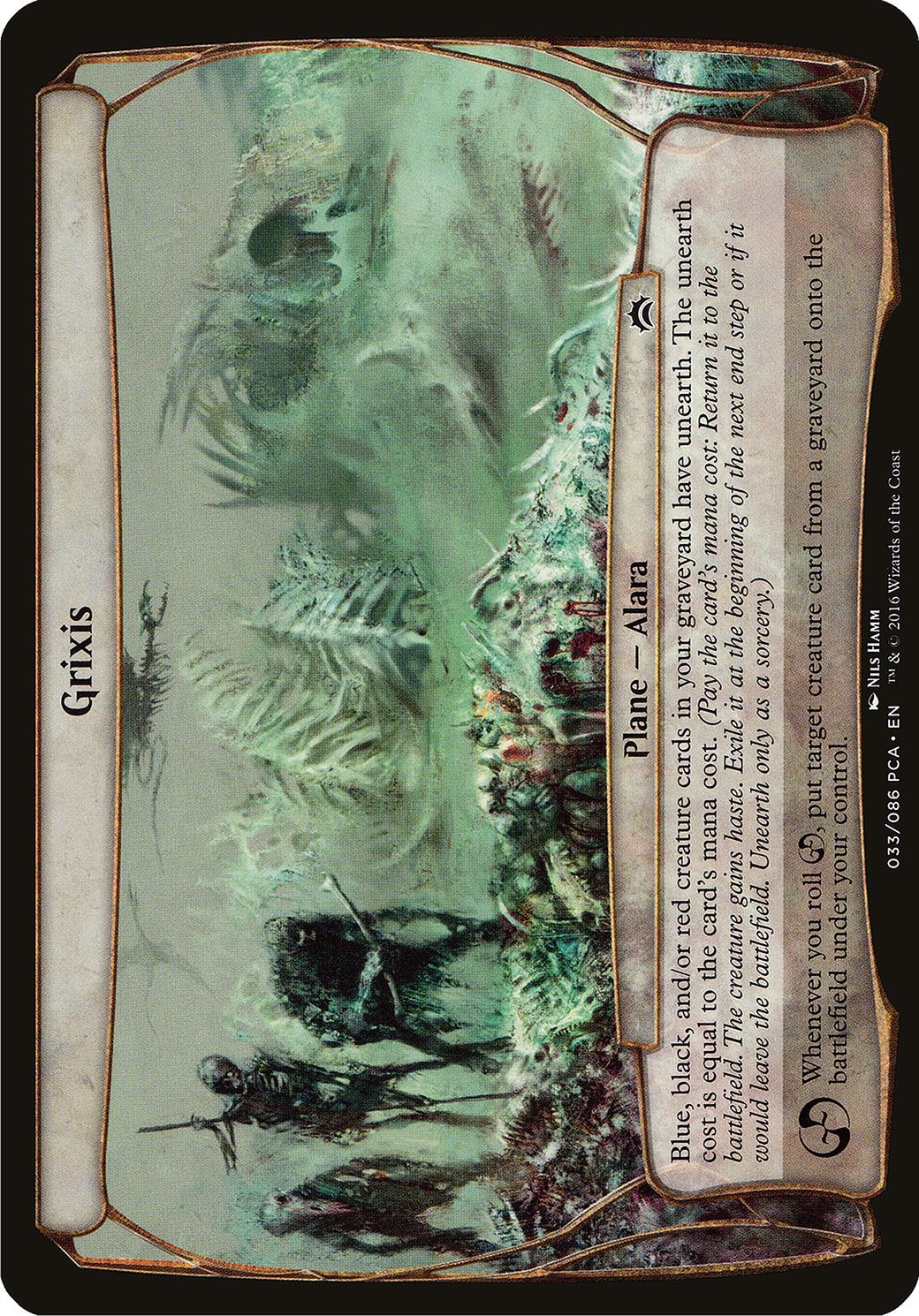 Image of Grixis (Planechase Anthology) (OVER-) - Planechase Anthology Planes