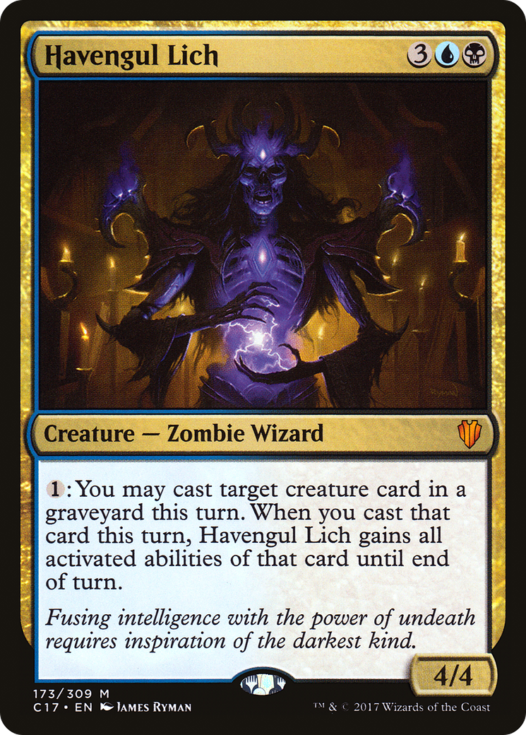 Image of Havengul Lich (C17-173) - Commander 2017