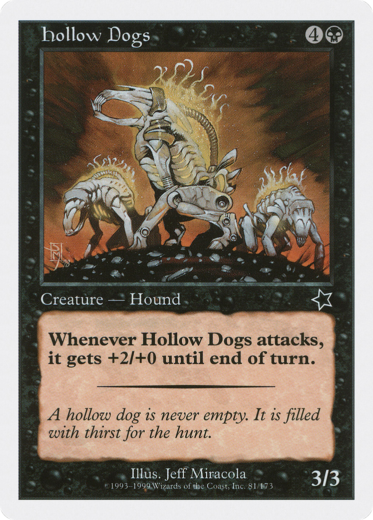 Image of Hollow Dogs (S99-081) - Starter 1999