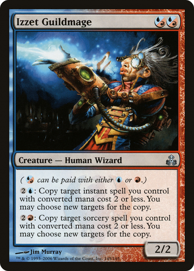 Image of Izzet Guildmage (GPT-145) - Guildpact