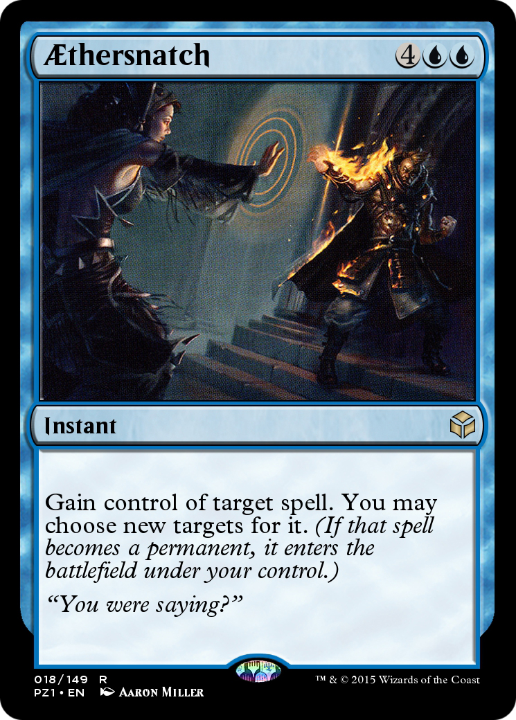 Image of Aethersnatch (PZ1-018) - Legendary Cube Prize Pack Foil
