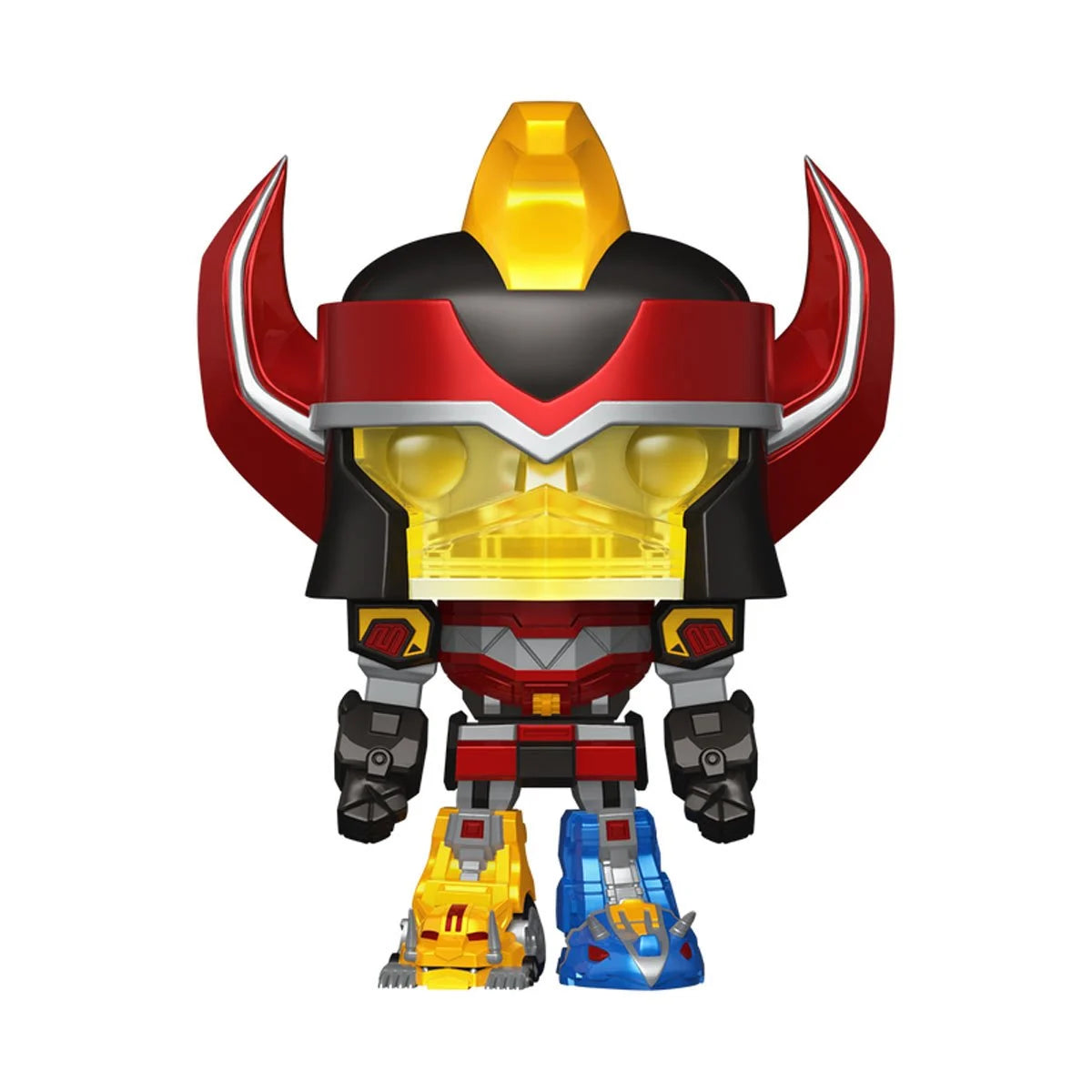 Image of Mighty Morphin Power Rangers Megazord with Red Ranger Funko Bitty Pop! Bitty Bot Vinyl Figure