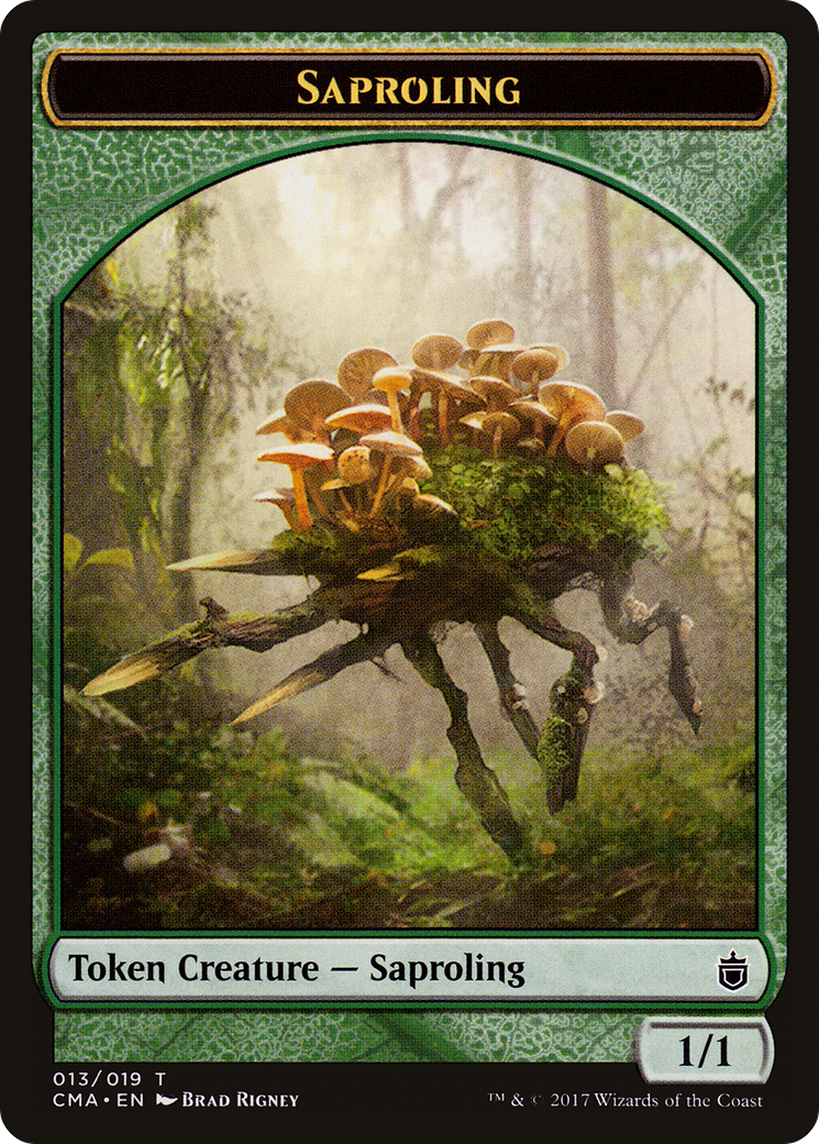 Image of Saproling Token (013) (CMA-013) - Commander Anthology Tokens