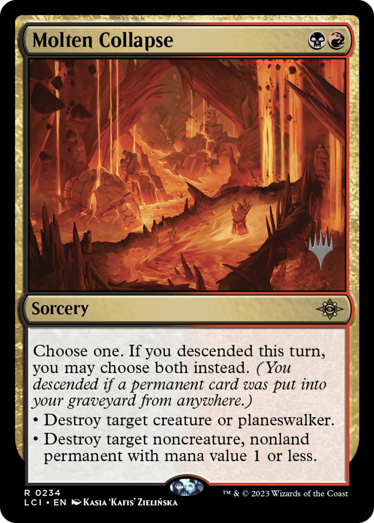 Image of Molten Collapse (PPLCI-234) - The Lost Caverns of Ixalan Promos