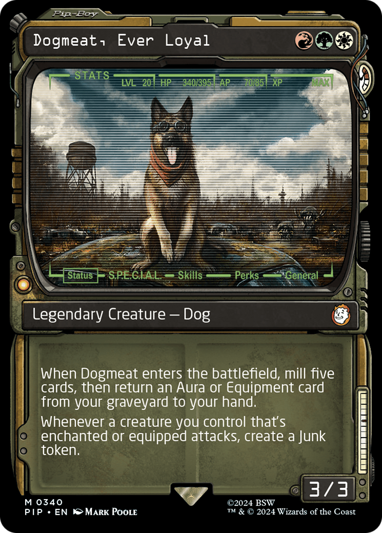 Image of Dogmeat, Ever Loyal (Showcase) (PIP-340) - Fallout: (Showcase) Foil