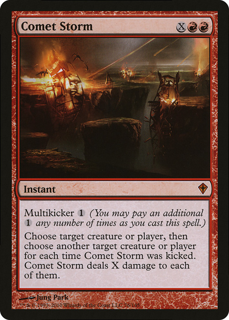 Image of Comet Storm (P10-076) - Magic Player Rewards 2010