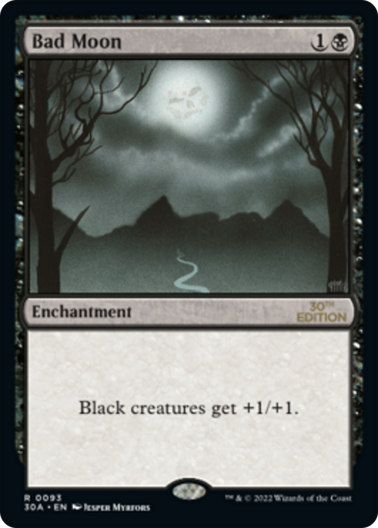Image of Bad Moon (30A-093) - 30th Anniversary Edition