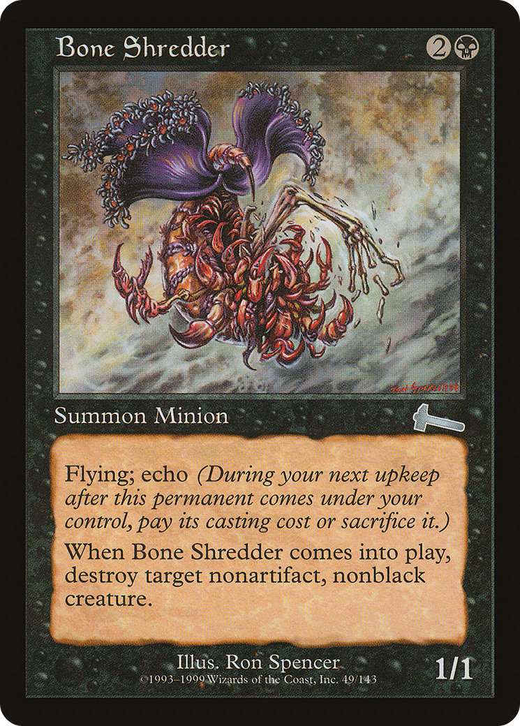 Image of Bone Shredder (ULG-049) - Urza's Legacy Foil