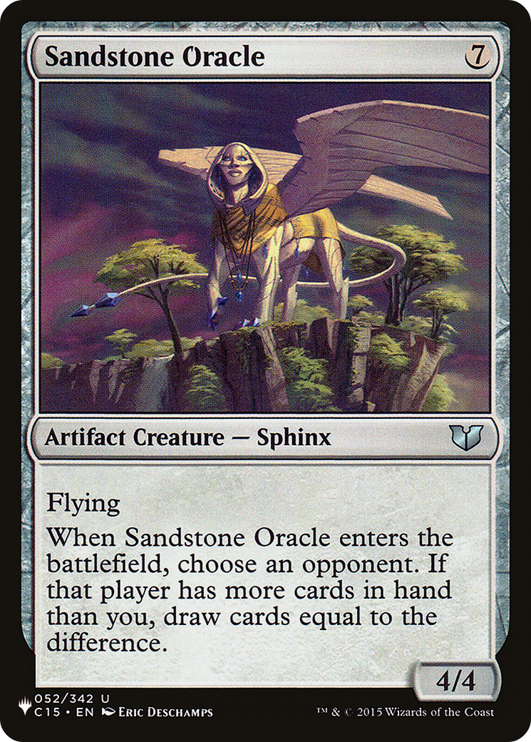 Image of Sandstone Oracle (C15) (LIST-C15-52) - The List