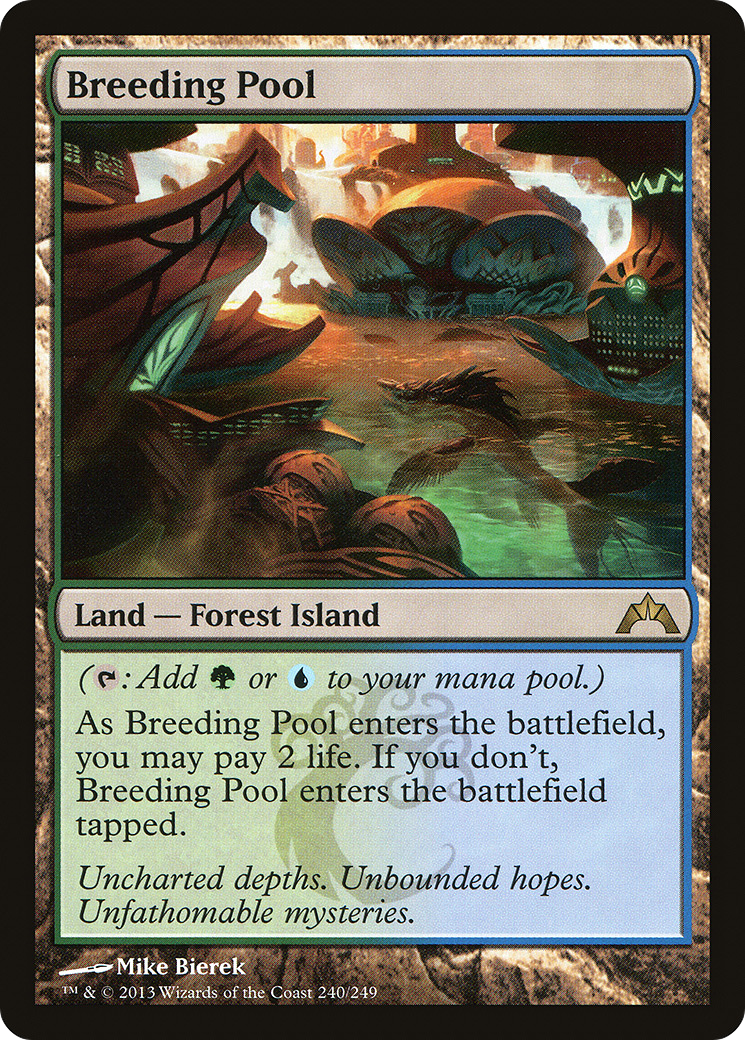 Image of Breeding Pool (GTC-240) - Gatecrash Foil