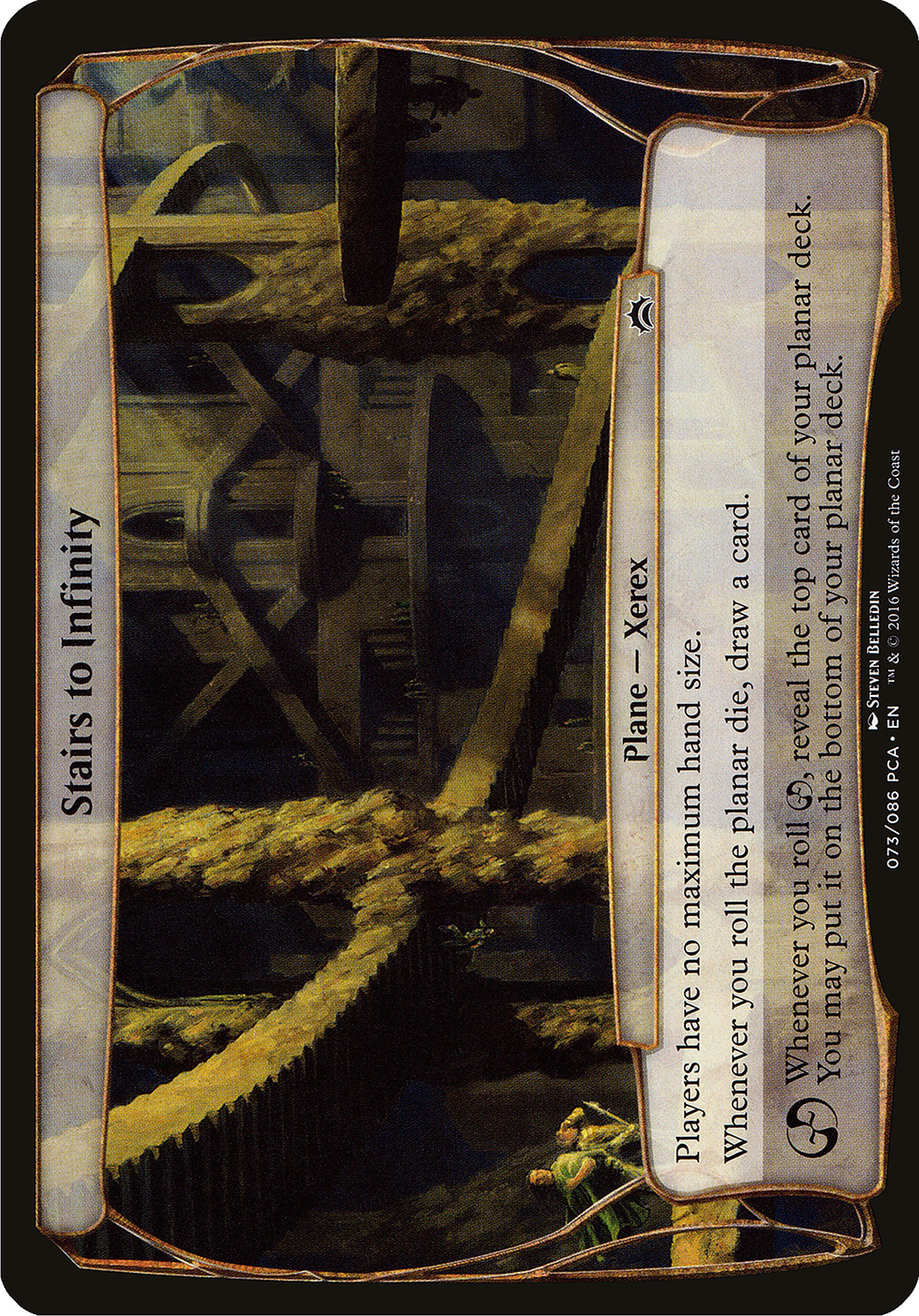 Image of Stairs to Infinity (Planechase Anthology) (OVER-073) - Planechase Anthology Planes