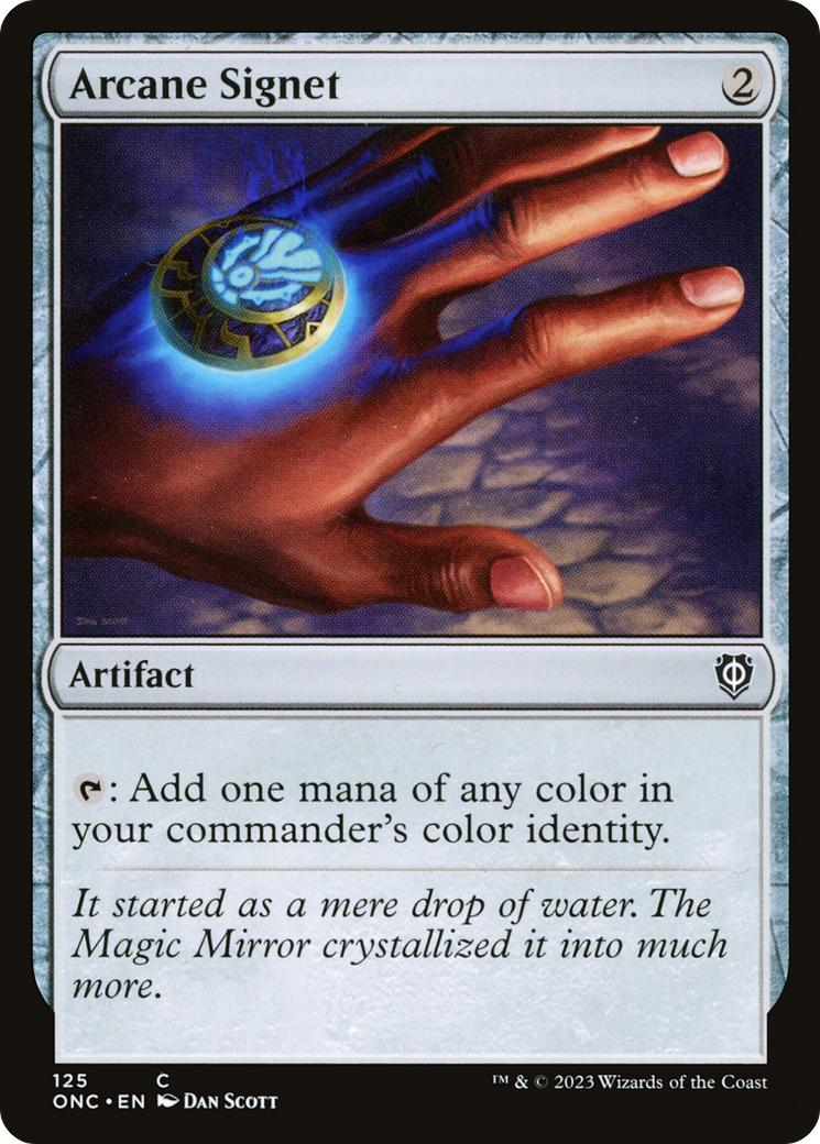 Image of Arcane Signet (ONC-125) - Phyrexia: All Will Be One Commander
