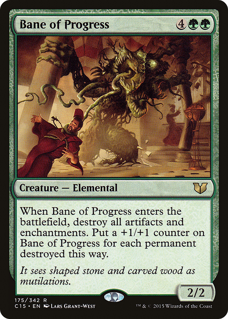 Image of Bane of Progress (C15-175) - Commander 2015