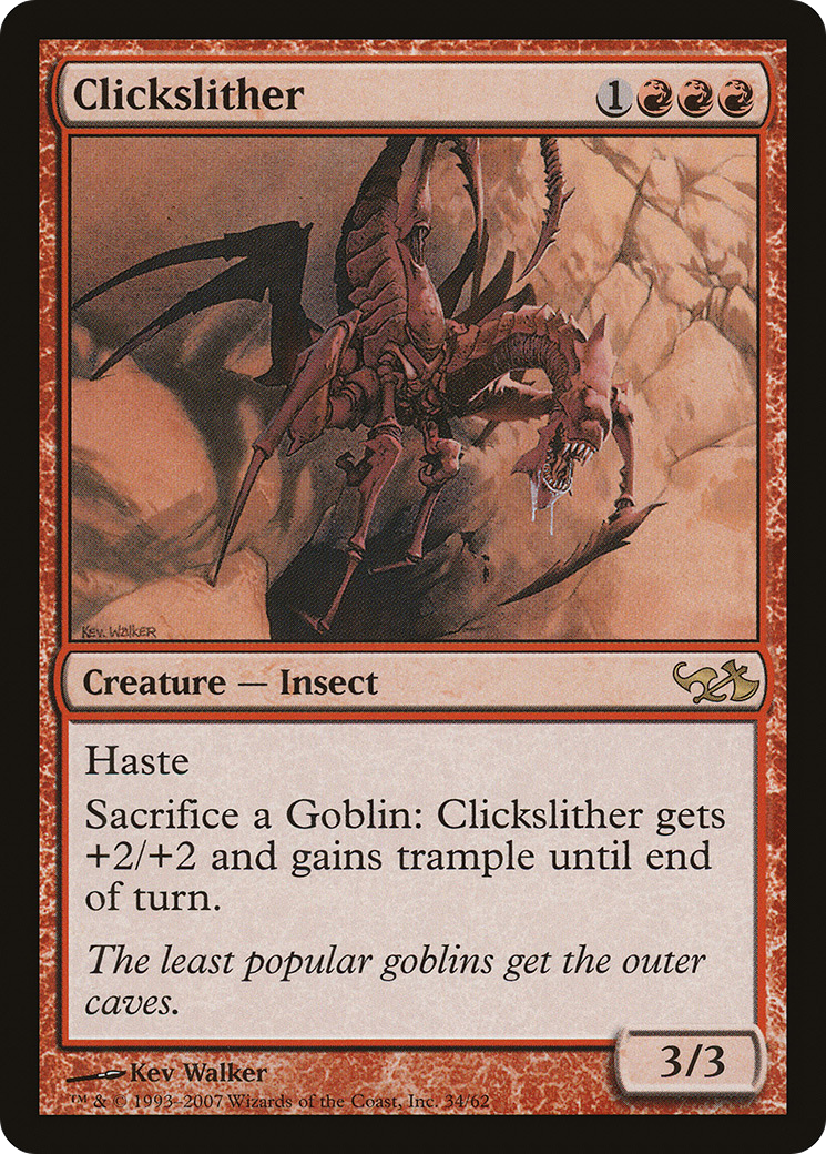 Image of Clickslither (EVG-034) - Duel Decks: Elves vs. Goblins