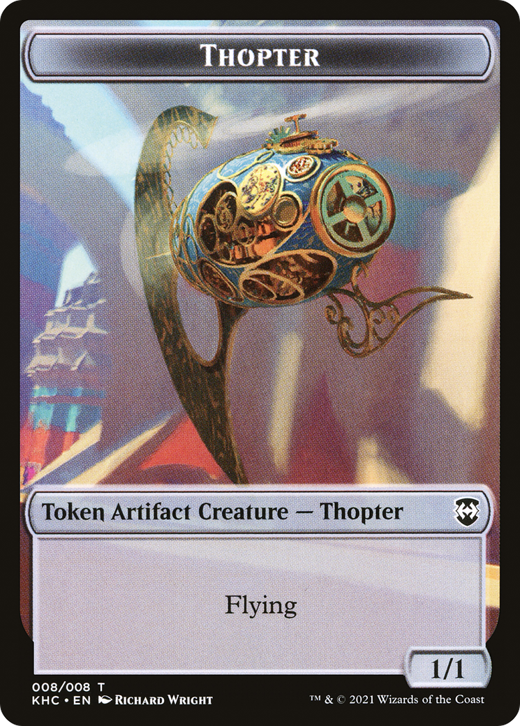 Image of Thopter (TKHC-008) - Kaldheim Commander Tokens