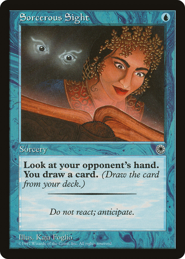 Image of Sorcerous Sight (POR-) - Portal