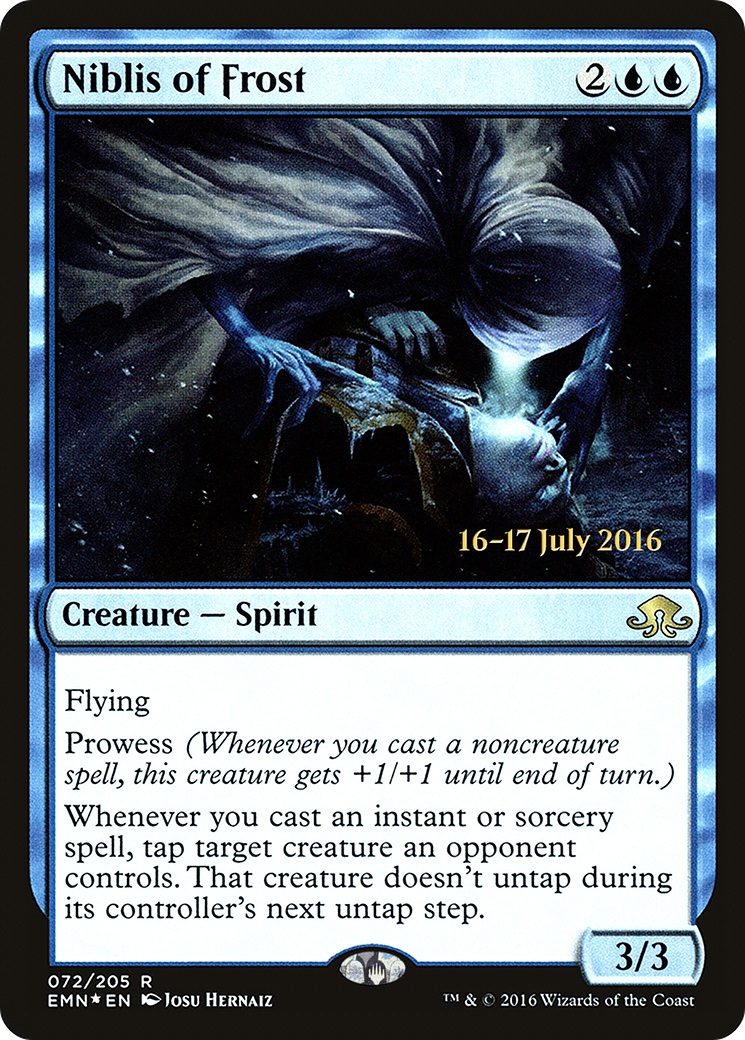 Image of Niblis of Frost (PRE-072) - Eldritch Moon Promos Foil