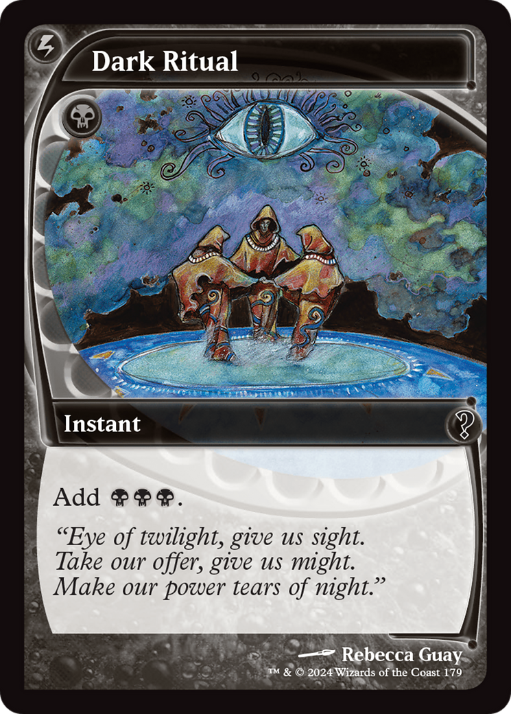 Image of Dark Ritual (Future Sight) (MB2-179) - Mystery Booster 2 Foil