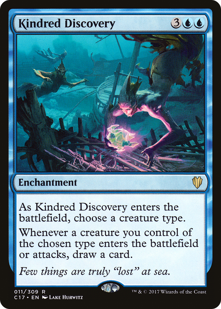 Image of Kindred Discovery (C17-011) - Commander 2017