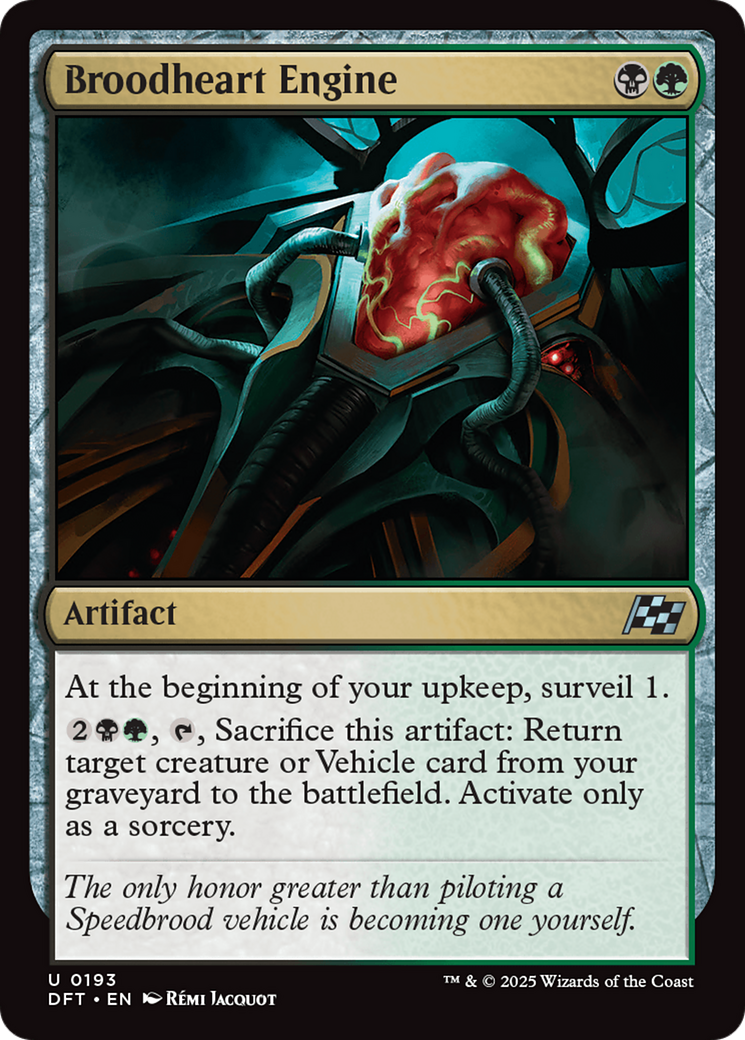 Image of Broodheart Engine (DFT-193) - Aetherdrift