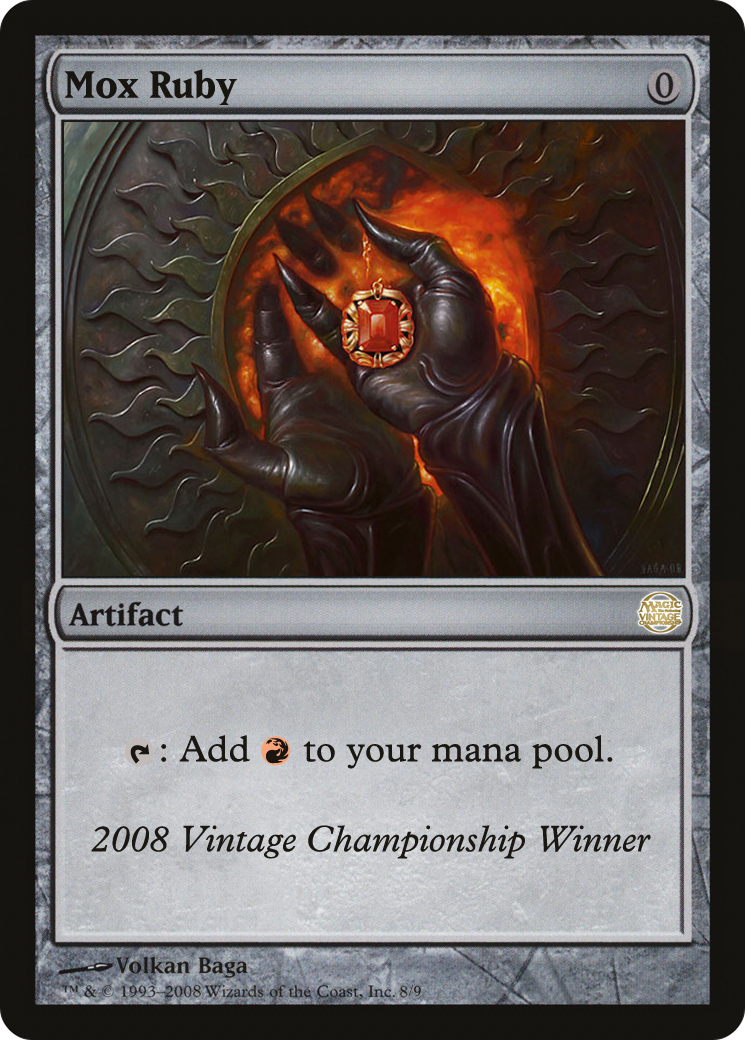 Image of Mox Ruby (OVNT-2008) - Vintage Championship