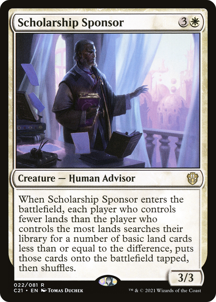 Image of Scholarship Sponsor (C21-022) - Commander 2021